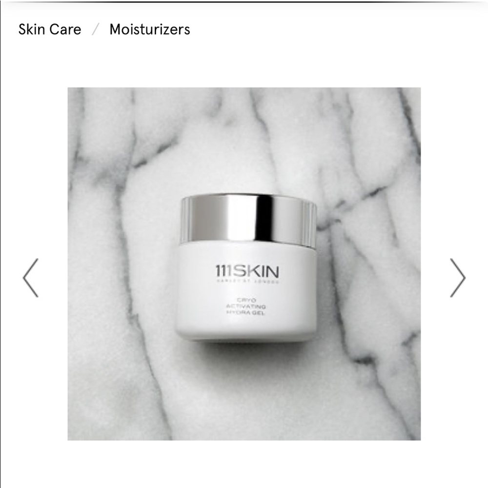 111skin cryo activating hydra gel